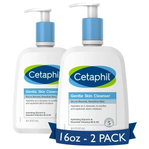 Cetaphil Face Wash, Hydrating Gentle Skin Cleanser For Dry To Normal Sensitive Skin
