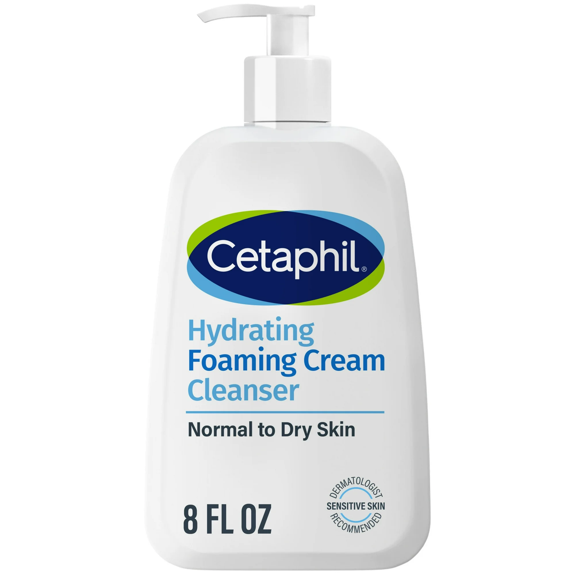 Cetaphil Hydrating Foaming Cream Cleanser, Transformative Cream-to-Foam Face Wash