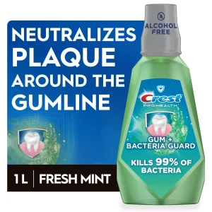 Crest Pro-Health Gum and Bacteria Guard Alcohol Free Mouthwash
