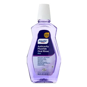 Equate Anticavity Fluoride Oral Rinse, Mint Flavor