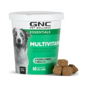 Hero image 0 of GNC Pet Wellness Essentials Dog Multivitamin Supplement for Healthy Immune System, Soft Chews, 0 of 10 GNC GNC Pet Wellness Essentials Dog Multivitamin Supplement for Healthy Immune System, Soft Chews