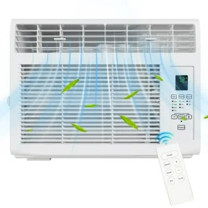 Ktaxon 6000 BTU Window Air Conditioner, 3-in-1 Cool/Fan/Dehumidifier Window AC Unit