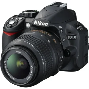 Nikon D3100 DSLR Camera with 18-55mm f/3.5-5.6 Auto Focus-S Nikkor Zoom Lens