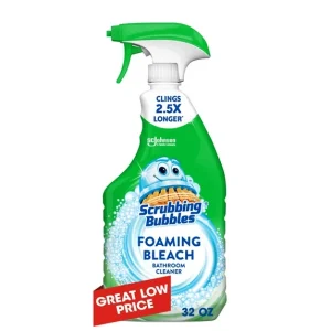 Scrubbing Bubbles Foaming Bleach Bathroom Cleaner, Trigger Bottle