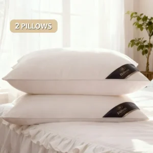 Standard Size Bed Pillows for Adult, 2 Pack Great Support Pillows