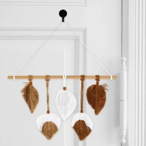 WHAMVOX Macrame Wall Hanging Boho Woven Tapestry Chic Home Decor