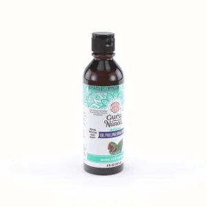 GuruNanda Oil Pulling with Cocomint, Essential Oils & Vitamins D3,E,K2 - Natural Mouthwash